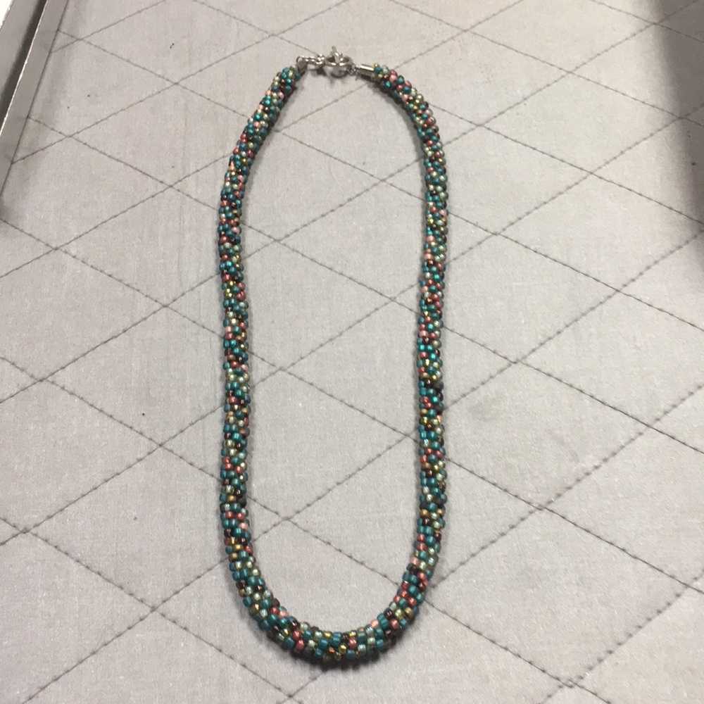 Khumihimo Beaded Necklace